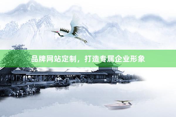 品牌网站定制，打造专属企业形象